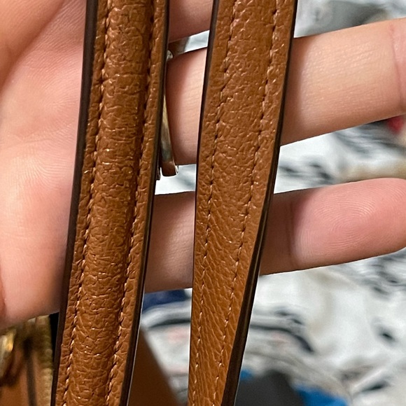 Authentic Coach Pebbled Leather Handbag - Picture 13 of 15